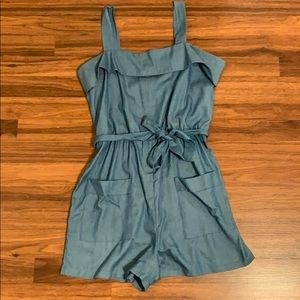 Blue romper